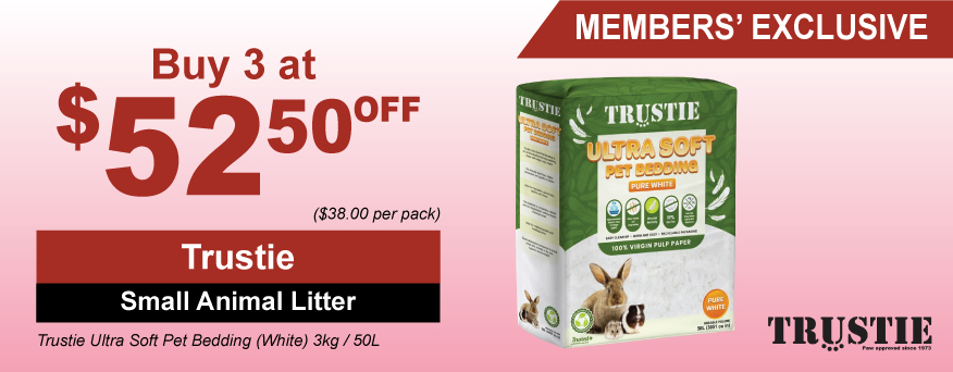 Trustie Small Animal Litter Promo